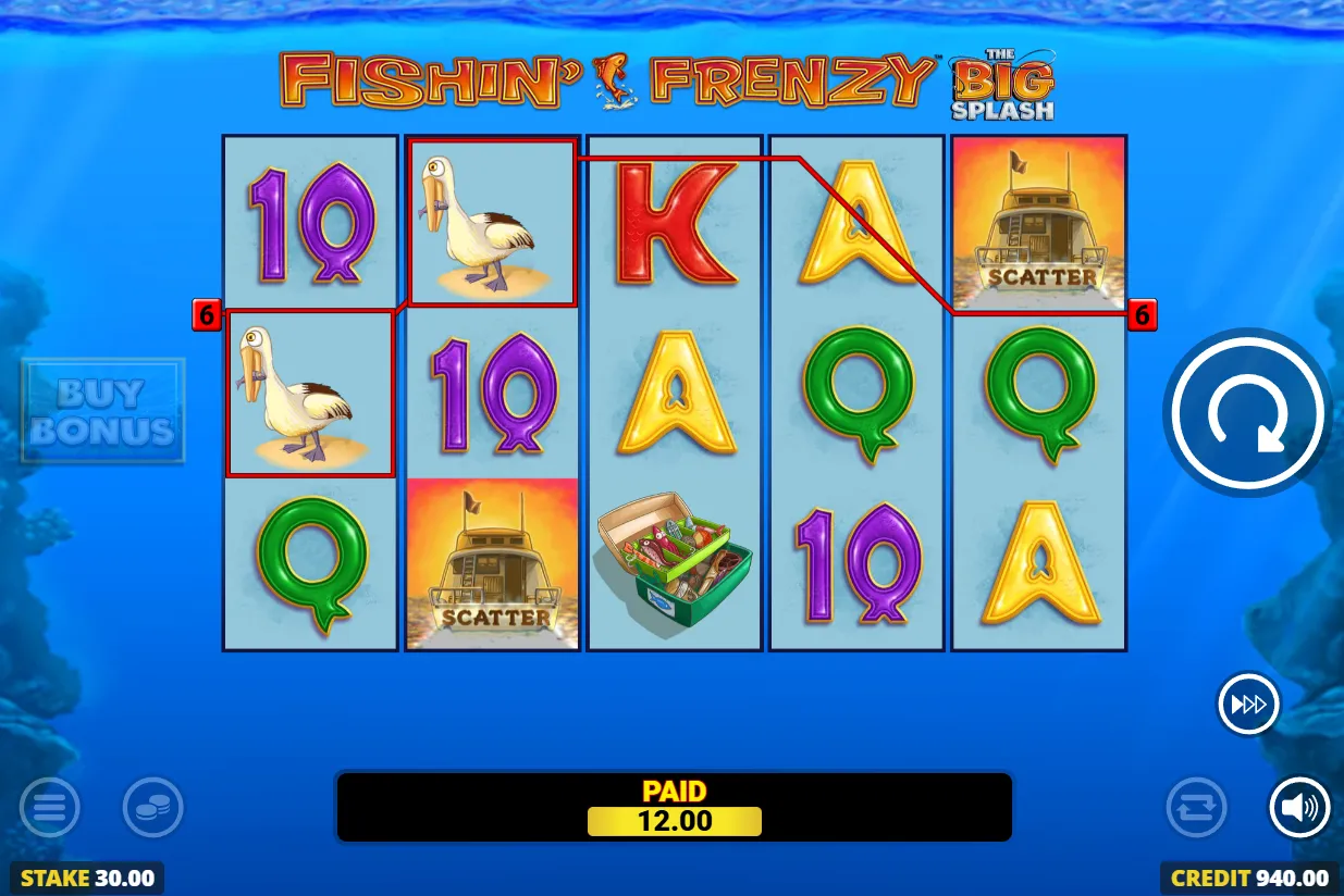 Fishin' Frenzy The Big Splash demo